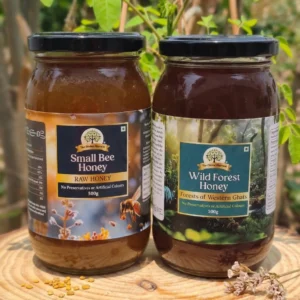 Small Bee Honey +Wild Forest Honey