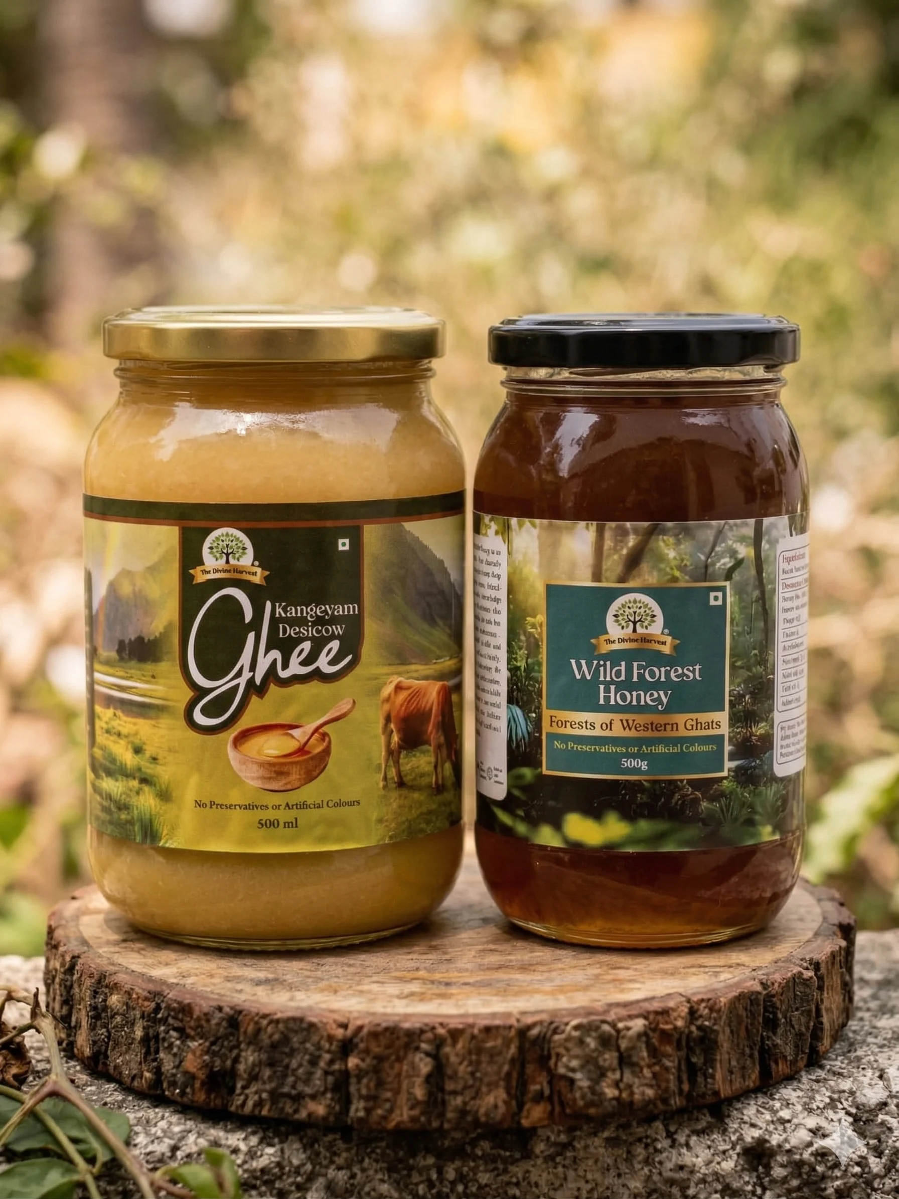 Wild Forest Honey+ Kangeyam Cow Ghee