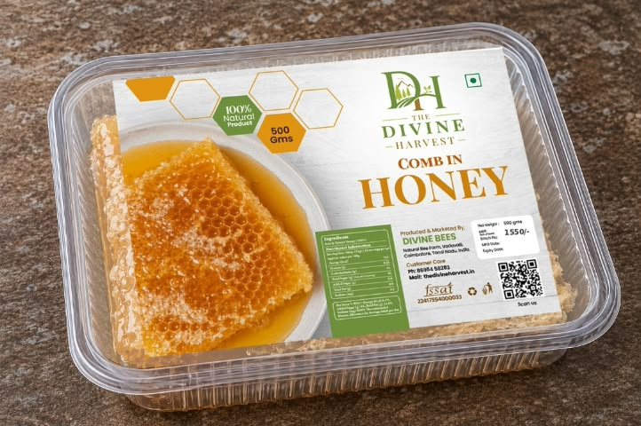 Comb Honey (500 g) - Image 2