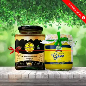 Wild Forest Honey + Gir Cow Ghee (500 g)