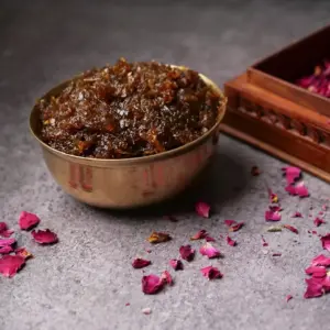 Gulkand with wild honey